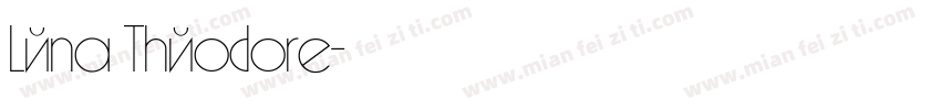 Léna Théodore字体转换